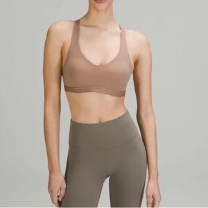 Lululemon Up for it Bra size 32C color Sof Sand